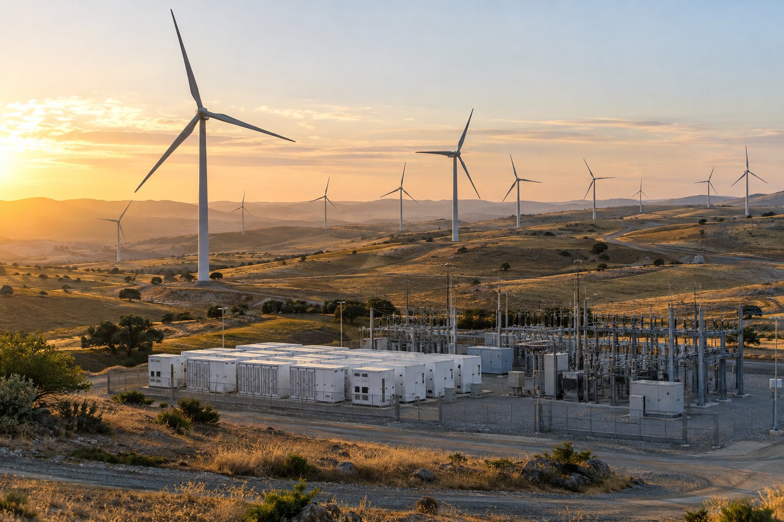 Wind energy infrastructure