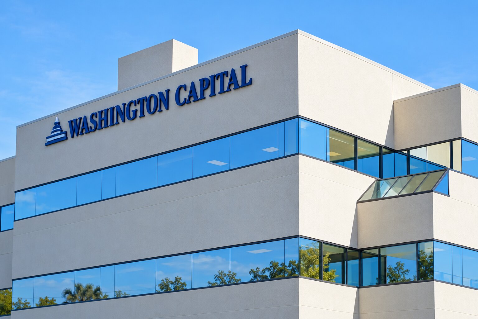 Washington Capital headquarters building signage